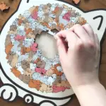 135-Piece Morandi-Colored Cat Shaped Wooden Jigsaw Puzzle - Image 6