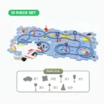 Kids Car Track Puzzle Set - Image 9