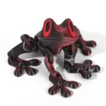 3D Magnetic Frog Figurine – Poseable Jointed Fridge Magnet Decoration - Image 8