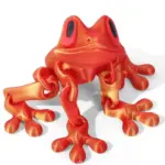 3D Magnetic Frog Figurine – Poseable Jointed Fridge Magnet Decoration - Image 11