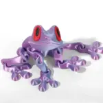 3D Magnetic Frog Figurine – Poseable Jointed Fridge Magnet Decoration - Image 12