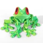 3D Magnetic Frog Figurine – Poseable Jointed Fridge Magnet Decoration - Image 7