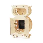 Wooden Owl Clock 3D Puzzle - Image 5