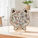 135-Piece Morandi-Colored Dog Shaped Wooden Jigsaw Puzzle - Image 13