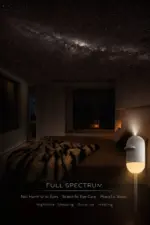 Galaxy Star Projector – Dual-Mode Night Light with Interchangeable Projection Discs - Image 8