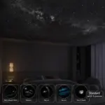 Galaxy Star Projector – Dual-Mode Night Light with Interchangeable Projection Discs - Image 25